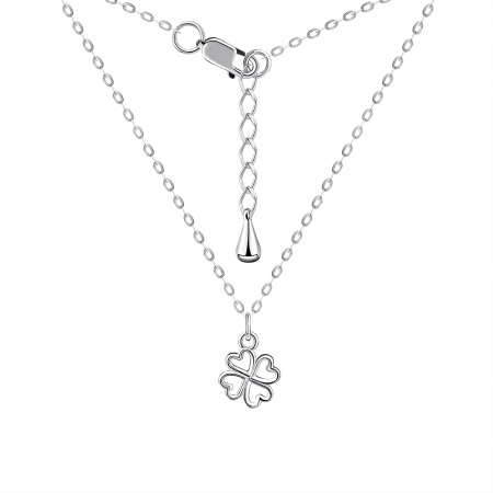 Купить оптом колье из серебра без вставок 8340404770-1-3-40 от Krasnoe