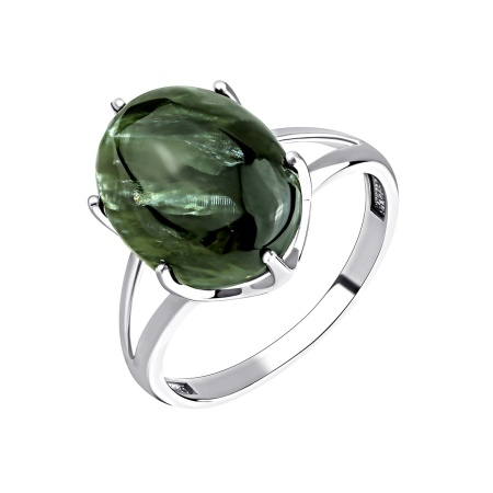 Купить оптом кольцо из серебра с серафинитом 1340921944 от Krasnoe