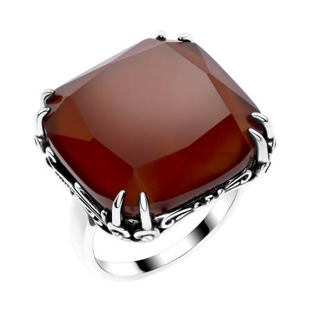 Купить оптом кольцо из серебра с агатом 1310395148-31 от Krasnoe