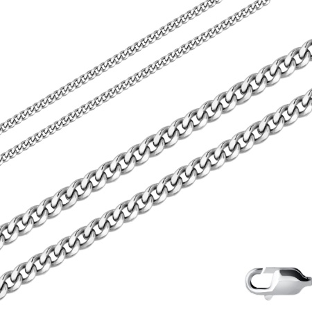 Купить оптом цепь из серебра без вставок 365903001055 от Krasnoe