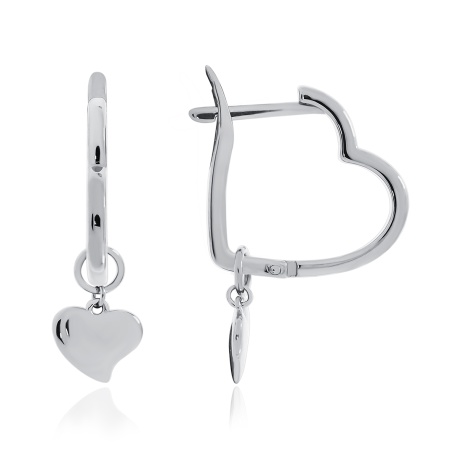 Купить оптом серьги из серебра без вставок 2340401894-1 от Krasnoe