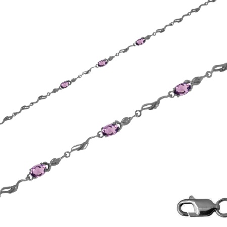 Купить оптом браслет из серебра с кварцем 3707043536-20-92 от Krasnoe