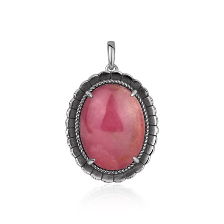 Купить оптом подвеска из серебра с родонитом 3310456361 от Krasnoe