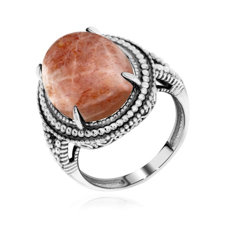 Купить оптом кольцо из серебра с солнечником 1310С20963 от Krasnoe