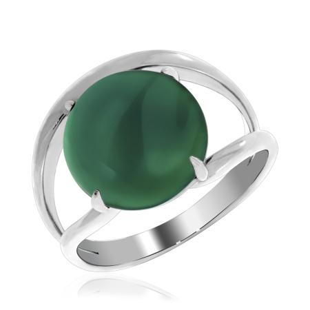 Купить оптом кольцо из серебра с агатом 1340391833-60 от Krasnoe