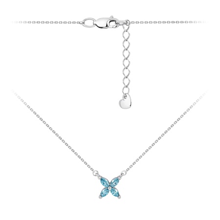 Купить оптом колье из серебра с фианитами 8340205421-9-40-78 от Krasnoe