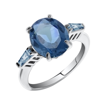 Купить оптом кольцо из серебра со шпинелью 1340210220-77 от Krasnoe