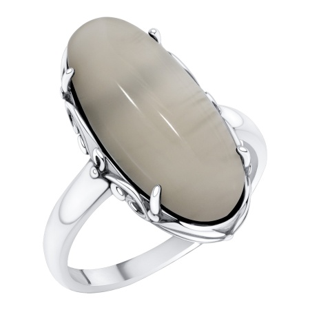 Купить оптом кольцо из серебра с агатом 1340395775-21 от Krasnoe