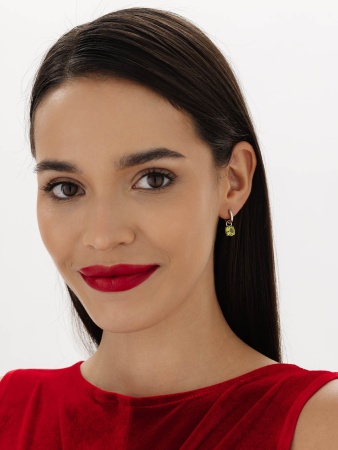 Купить оптом серьги из серебра с ситаллами 2340881799-65 от Krasnoe