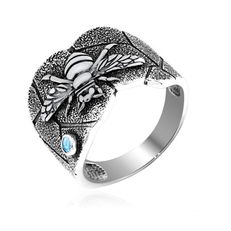 Купить оптом кольцо из серебра с фианитом 1310201770-70 от Krasnoe