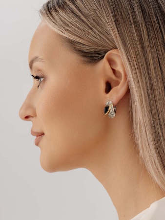 Купить оптом серьги из серебра с агатами 2317391755-20 от Krasnoe