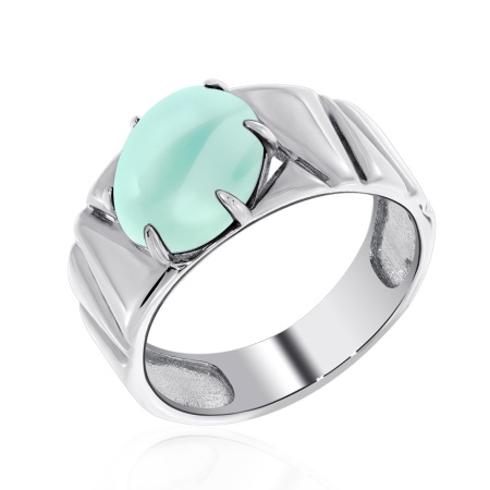 Купить оптом кольцо из серебра с агатом 1340391395-61 от Krasnoe