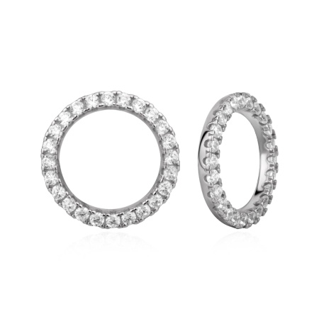 Купить оптом подвеска из серебра с фианитами 3340205348л от Krasnoe