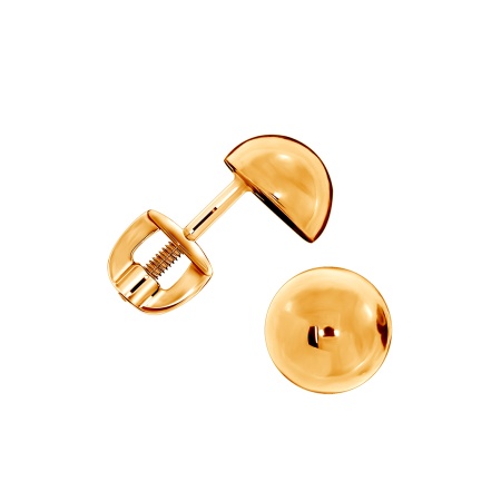 Купить оптом пусеты из серебра без вставок 2320401615 от Krasnoe