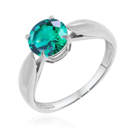 Купить оптом кольцо из серебра с ситаллом 1340881807-78 от Krasnoe