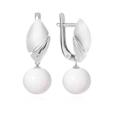 Купить оптом серьги из серебра с агатами 2340390900-10 от Krasnoe