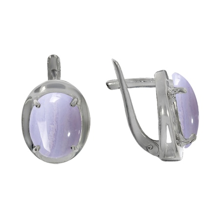 Купить оптом серьги из серебра с агатами 2340390029-84 от Krasnoe