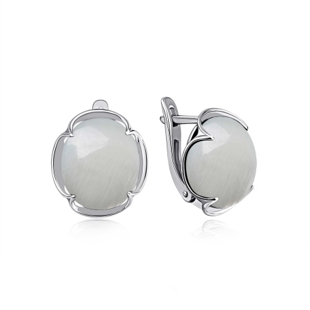 Купить оптом серьги из серебра с перламутрами 2340491943 от Krasnoe