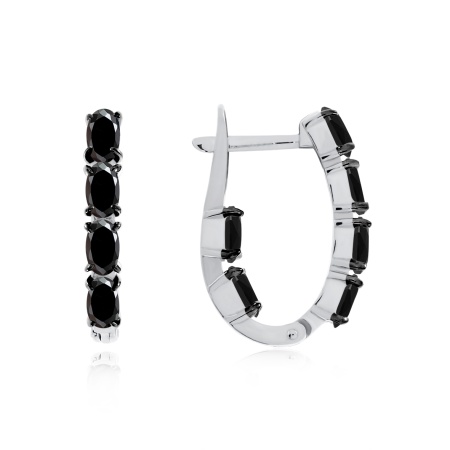 Купить оптом серьги из серебра с фианитами 2348201164-20 от Krasnoe