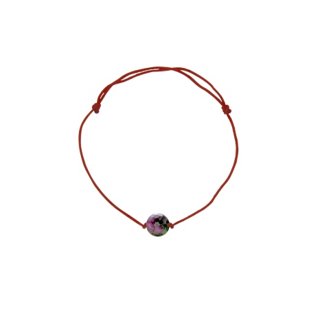 Купить оптом браслет на нити с рубин-цоизитом 4000599126 от Krasnoe