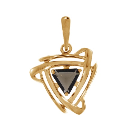 Купить оптом подвеска из серебра с топазом 3F8A070 от Krasnoe