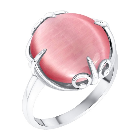 Купить оптом кольцо из серебра с кошачий глазом 1340265959-30 от Krasnoe