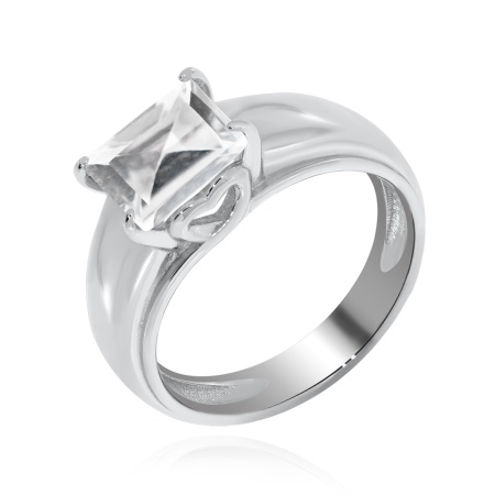 Купить оптом кольцо из серебра с хрусталём 1340521533 от Krasnoe