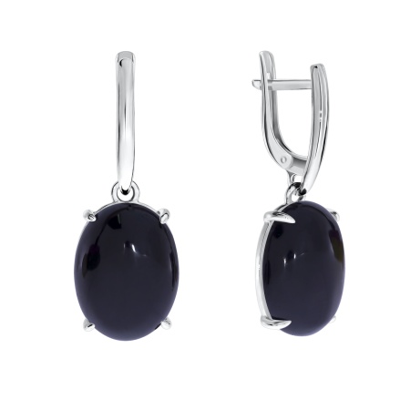 Купить оптом серьги из серебра с агатами 2340390510-20 от Krasnoe