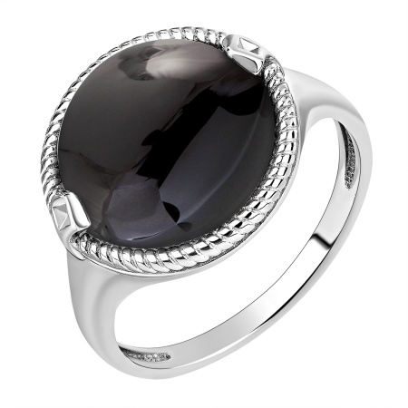 Купить оптом кольцо из серебра с агатом 1340395152-20 от Krasnoe