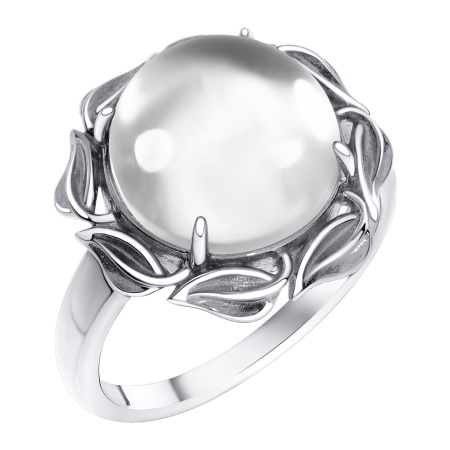 Купить оптом кольцо из серебра с хрусталём 1340525720 от Krasnoe