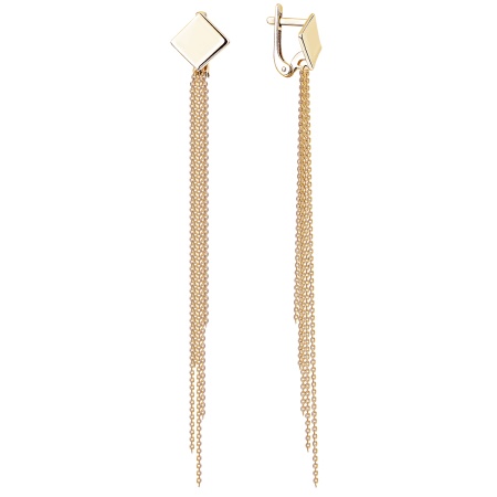 Купить оптом серьги из серебра без вставок 2320405507-9 от Krasnoe