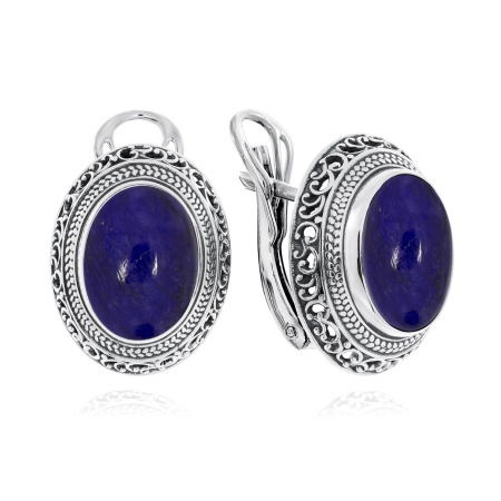 Купить оптом серьги из серебра с агатами 2310390927-80 от Krasnoe