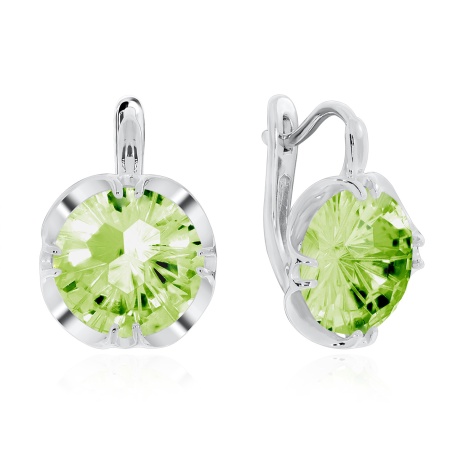 Купить оптом серьги из серебра с фианитами 2340201495-65 от Krasnoe