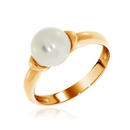 Купить оптом кольцо из серебра с жемчугом 1320050894 от Krasnoe