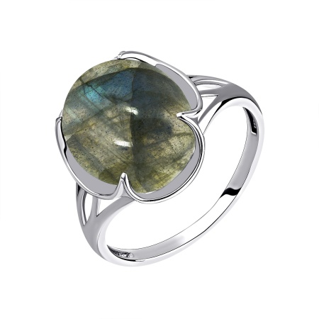 Купить оптом кольцо из серебра с лабрадоритом 1340Л01943 от Krasnoe