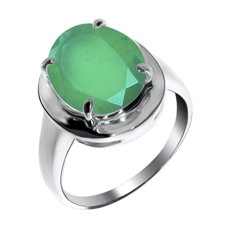 Купить оптом кольцо из серебра с агатом 1340390029-60 от Krasnoe