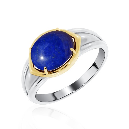 Купить оптом кольцо из серебра с лазуритом 1350471180 от Krasnoe