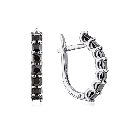 Купить оптом серьги из серебра с фианитами 2340201958-20 от Krasnoe