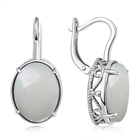 Купить оптом серьги из серебра с перламутрами 2340491995 от Krasnoe