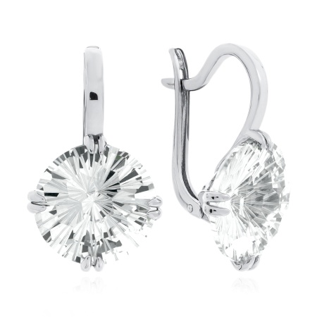 Купить оптом серьги из серебра с фианитами 2340201502 от Krasnoe