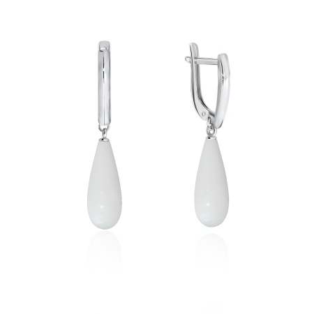 Купить оптом серьги из серебра с агатами 2340390346-10 от Krasnoe