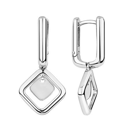 Купить оптом серьги из серебра без вставок 2340405305 от Krasnoe