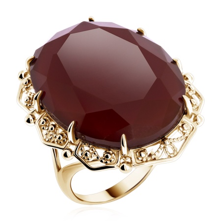 Купить оптом кольцо из серебра с агатом 1320395144-31 от Krasnoe