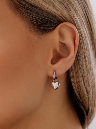 Купить оптом серьги из серебра без вставок 2340404816 от Krasnoe