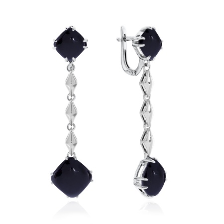 Купить оптом серьги из серебра с агатами 2340391201-20 от Krasnoe