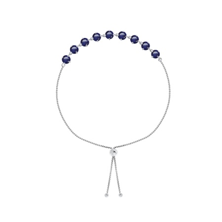 Купить оптом браслет из серебра с ситаллами 4340882564-18-82 от Krasnoe