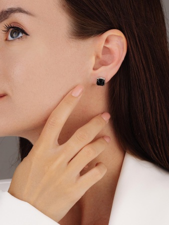 Купить оптом пусеты из серебра с агатами 2340391216-20 от Krasnoe