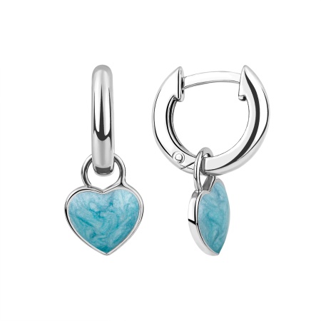 Купить оптом серьги из серебра с эмалью 2367405417-71 от Krasnoe