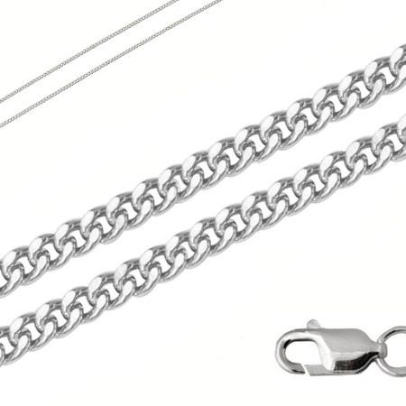 Купить оптом цепь из серебра без вставок 365804501045 от Krasnoe