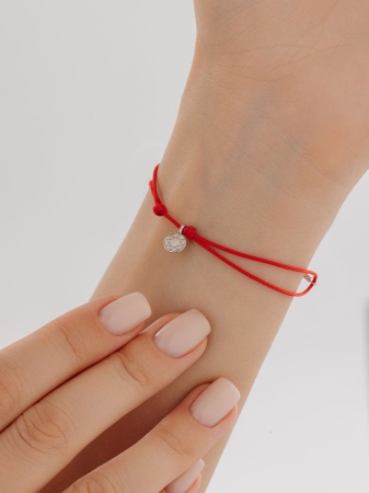 Купить оптом браслет из серебра с фианитами 4340202741 от Krasnoe